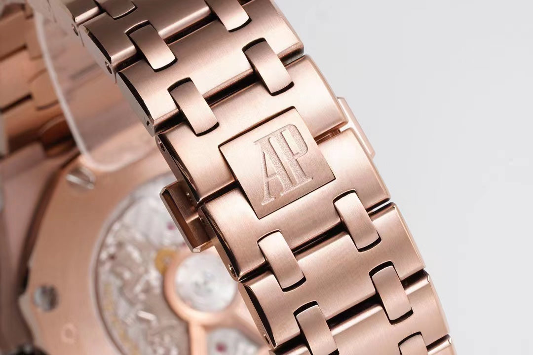 OFFSHORE Pink Gold Blue Dial CHRONOGRAPH 42mm 7