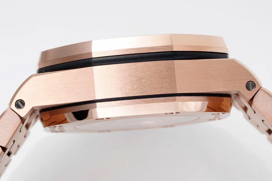 OFFSHORE Pink Gold Blue Dial CHRONOGRAPH 42mm 9