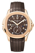 Patek Philippe Aquanaut Brown Embossed Arabic Dial Rose Gold Composite Men's Watch 5164R-001 1