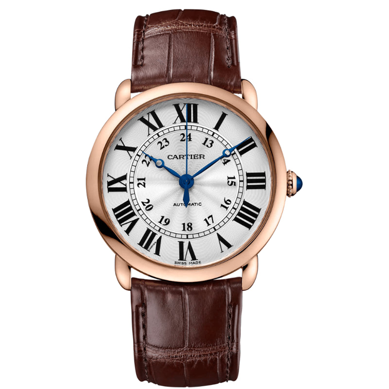 Cartier Ronde Louis 18K Pink Gold Watch, WGRN0006 1