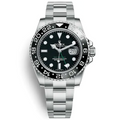 GMT-Master II 116710LN 40mm Stainless Steel Black Dial Watch 1