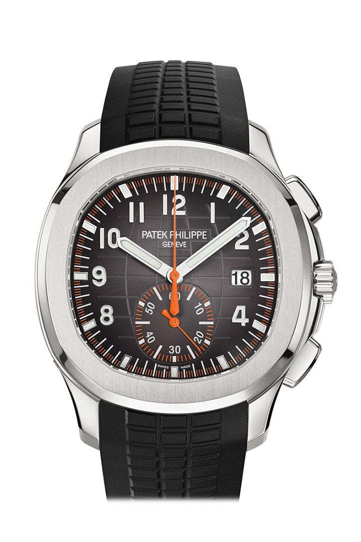 Patek Philippe Aquanaut Black Dial Automatic Men's Chronograph Watch 5968A-001 1
