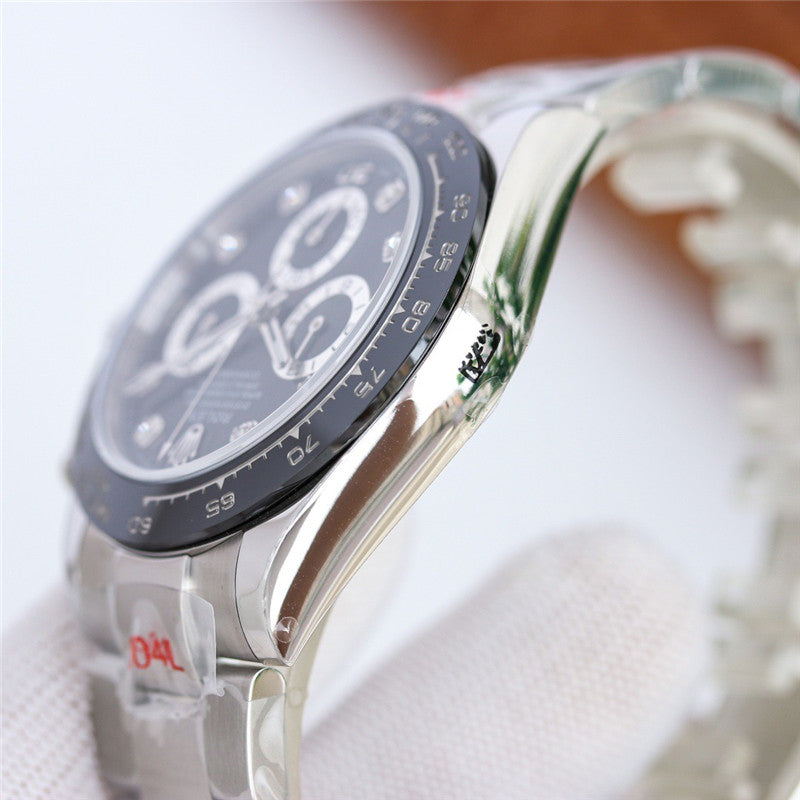 Cosmograph Daytona 116519 Black Diamond Dial 40mm Watch 5