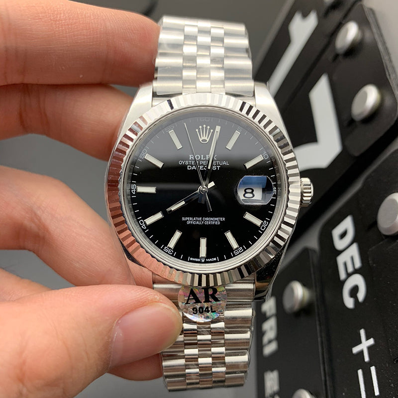 Datejust 126334 Black Dial 41mm&36mm Watch 2