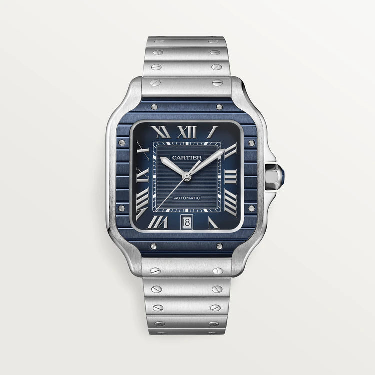 Cartier Santos Stainless Steel & PVD Men’s Watch, WSSA0048 1