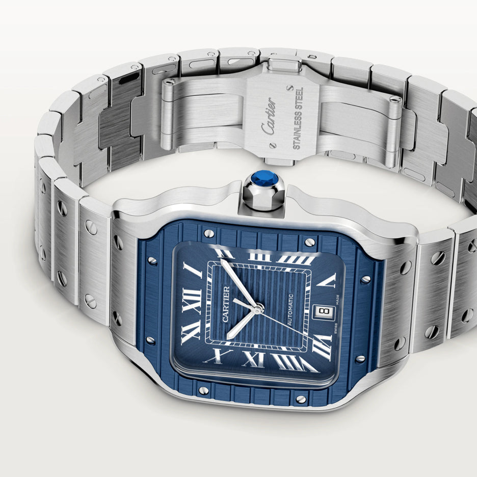 Cartier Santos Stainless Steel & PVD Men’s Watch, WSSA0048 5
