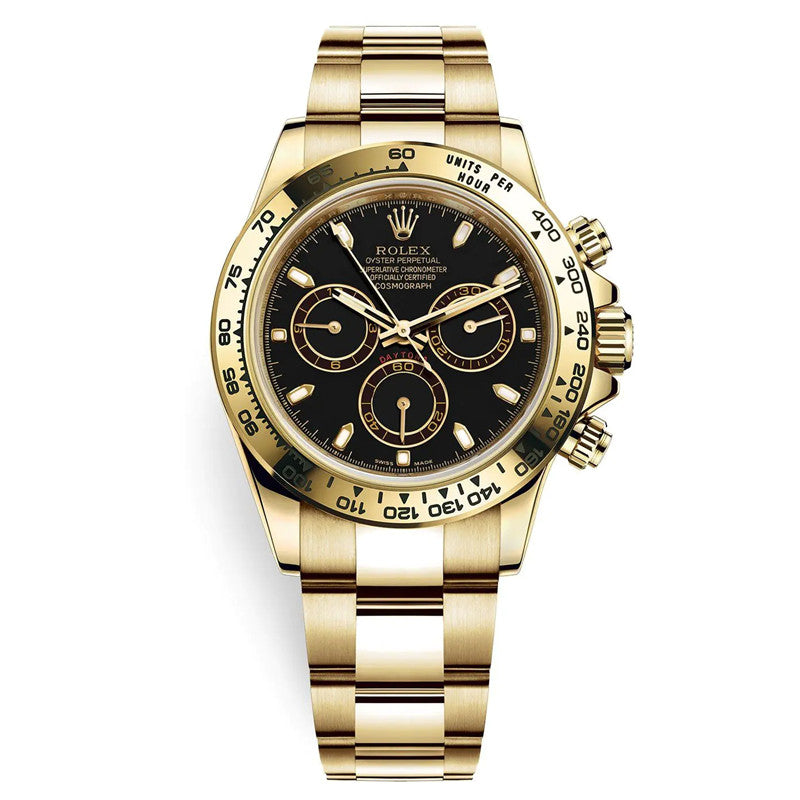 Cosmograph Daytona 116508 Black Index Oyster 40mm Watch 1