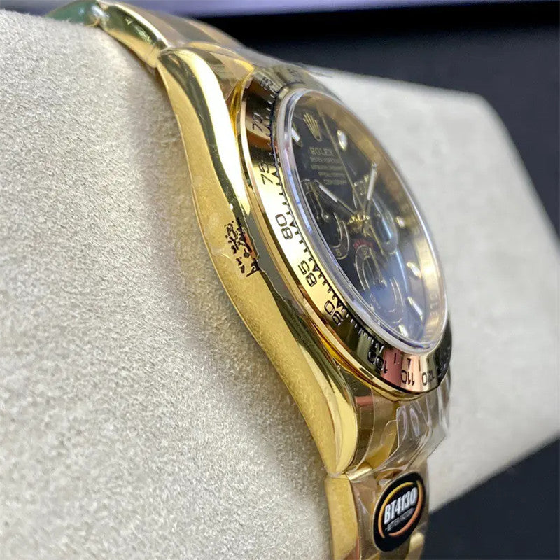 Cosmograph Daytona 116508 Black Index Oyster 40mm Watch 4