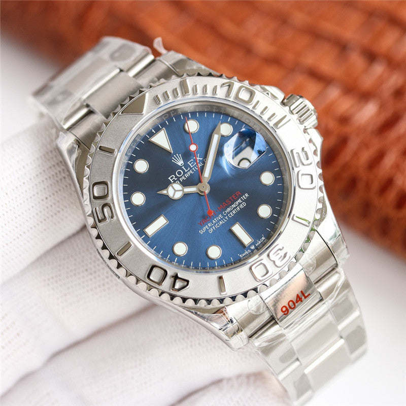 Yacht Master 116622 Blue Silver 40mm Watch 2