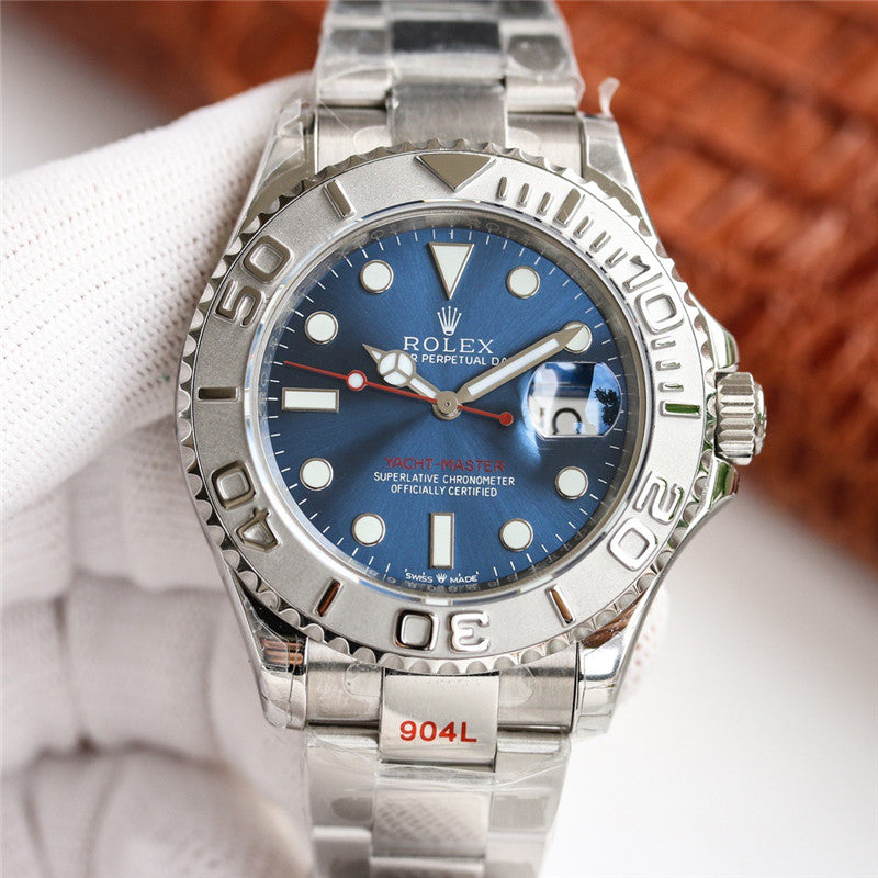Yacht Master 116622 Blue Silver 40mm Watch 3