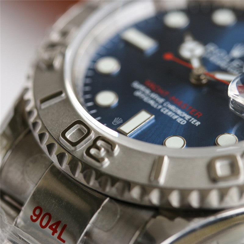 Yacht Master 116622 Blue Silver 40mm Watch 5