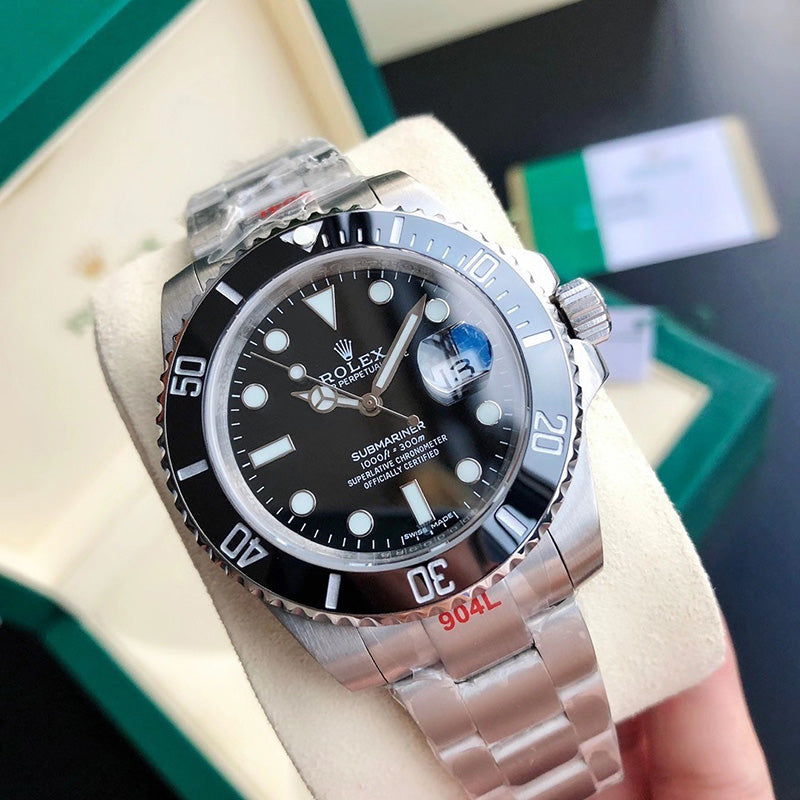 Submariner 126610LN 41mm Black Bezel Black Dial Watch 2