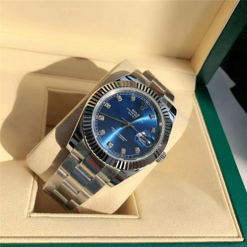 Datejust 126334-0015 Diamond Blue Dial 41mm&36mm Watch 3