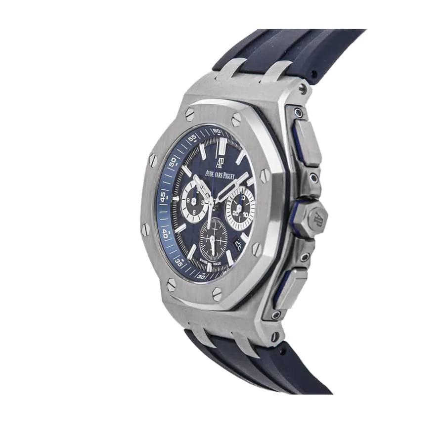 Audemars Piguet Royal Oak Offshore Titanium Blue 42MM Watch 6