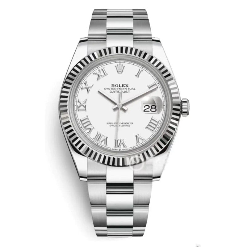 Datejust 126334-0023 White Dial 41mm&36mm Watch 1