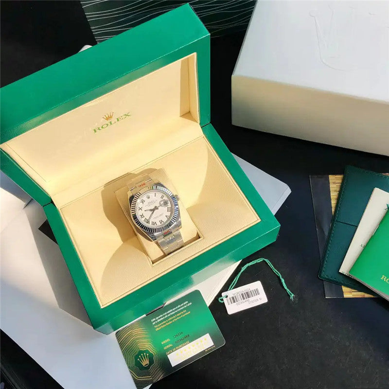 Datejust 126334-0023 White Dial 41mm&36mm Watch 5