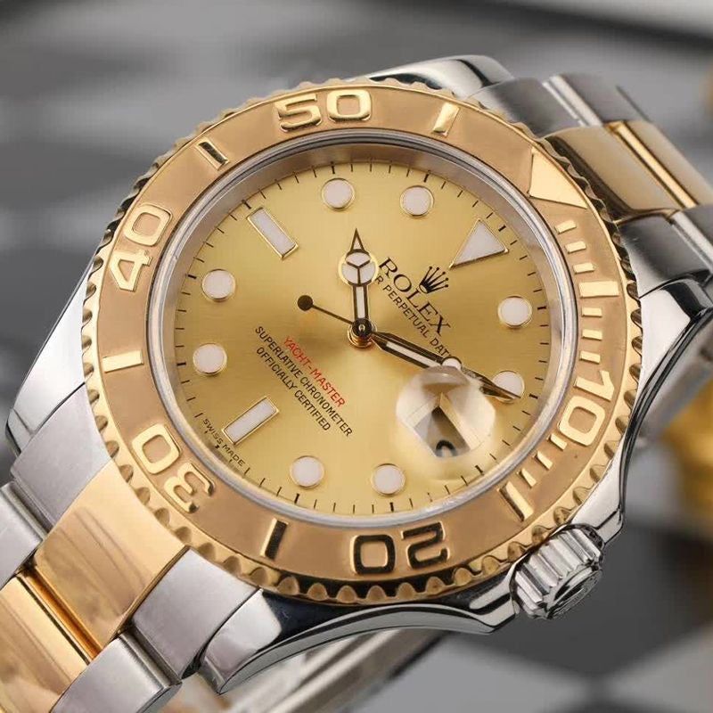 Yacht Master 16623 Gold Stainless Steel and Gold Watch 40mm 2