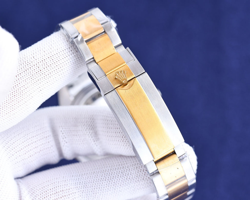 Yacht Master 16623 Gold Stainless Steel and Gold Watch 40mm 9