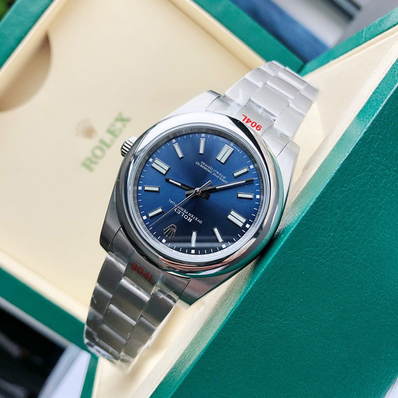 Oyster Perpetual 124300 41mm&36mm Blue Dial 4