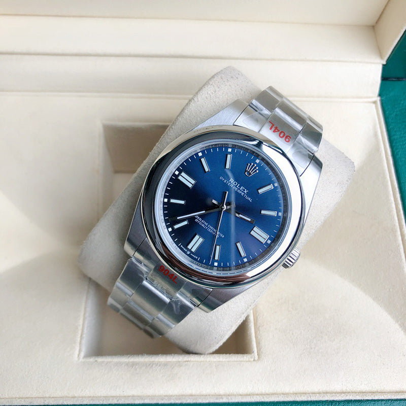 Oyster Perpetual 124300 41mm&36mm Blue Dial 5