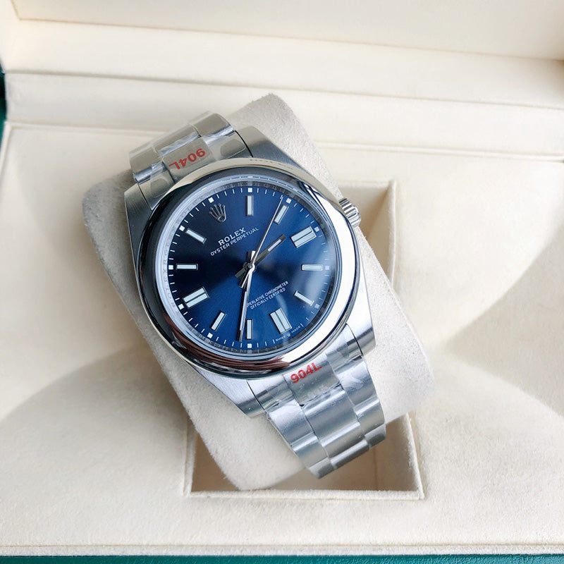 Oyster Perpetual 124300 41mm&36mm Blue Dial 6