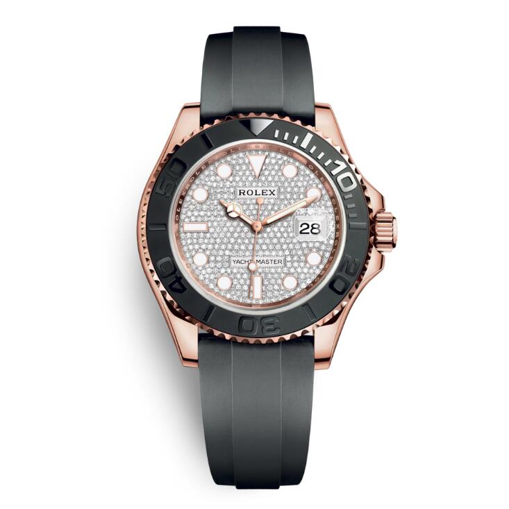 Yacht Master 126655 Pave Diamond 40mm Watch 1