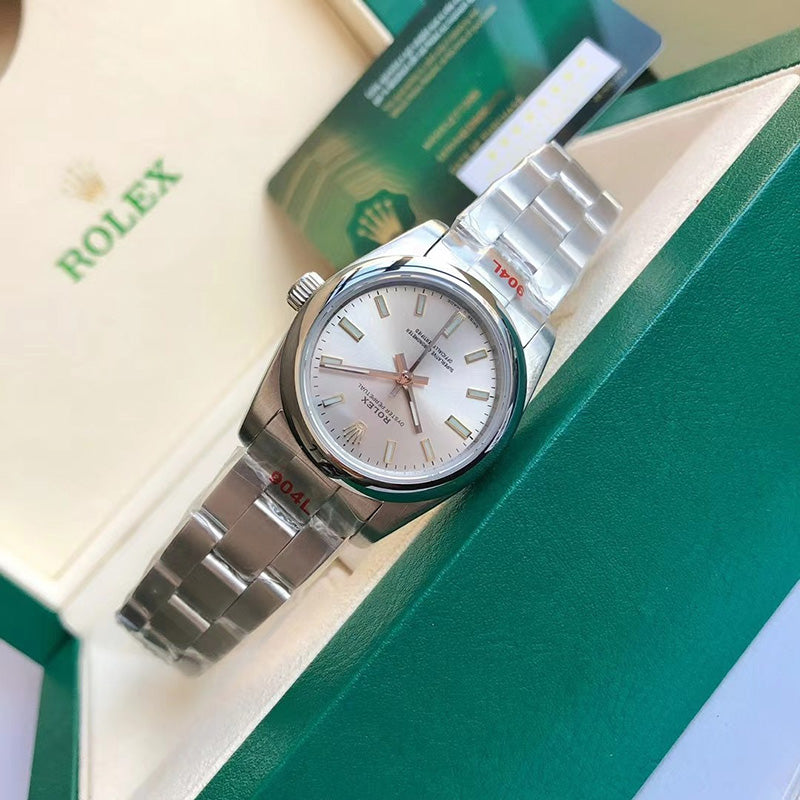 Oyster Perpetual M277200 41mm&31mm Silver Dial 4