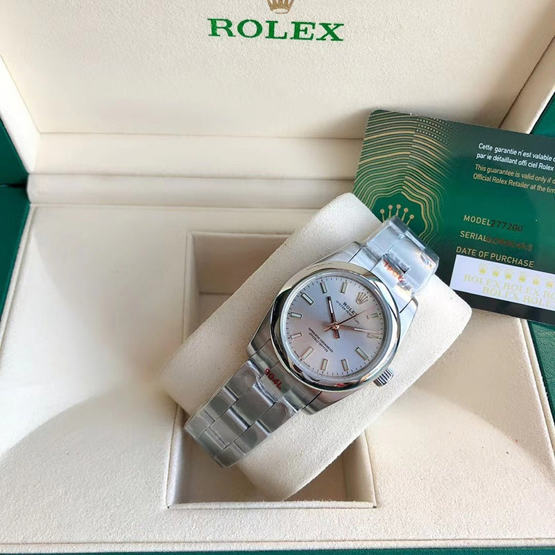 Oyster Perpetual M277200 41mm&31mm Silver Dial 5