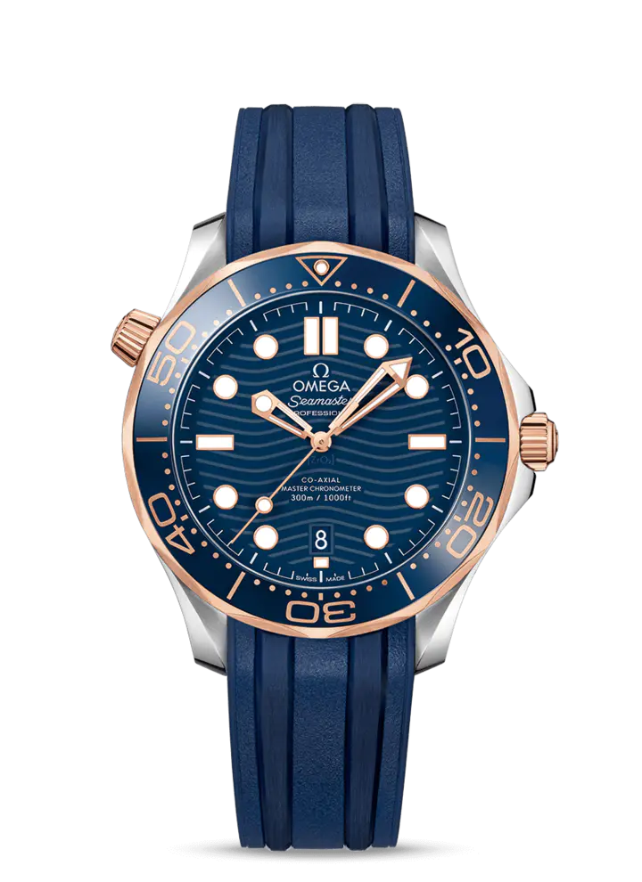Seamaster Diver 300m Blue Sedna™ Gold 42mm 1