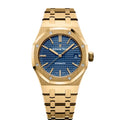 Audemars Piguet Royal Oak Selfwinding, Blue dial, 37mm, Yellow gold, 15450BA.OO.1256BA.02 1