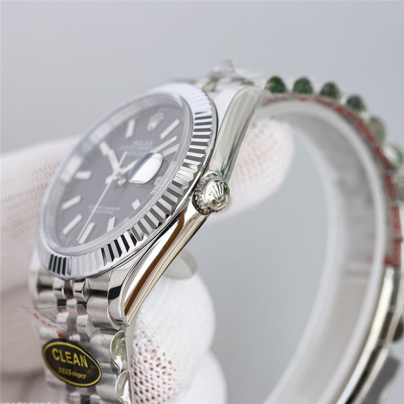 Datejust 126334 White Index Oyster 41mm&36mm Stainless Steel Watch 3