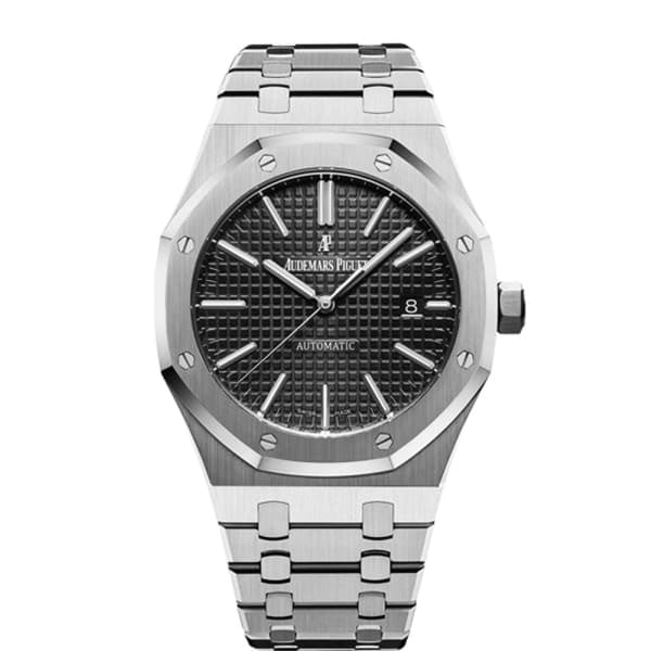 Audemars Piguet Royal Oak Selfwinding with Black Dial 41mm Stainless Steel Watch 1