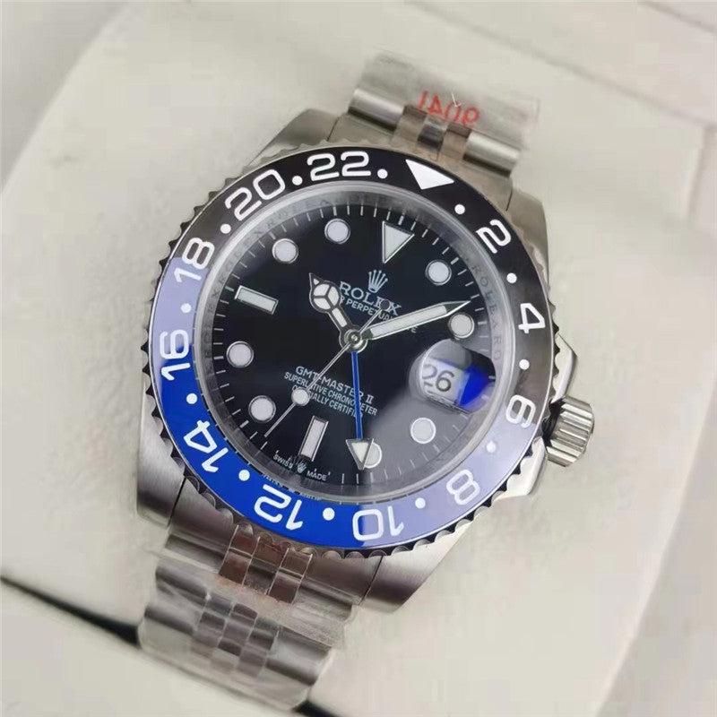 GMT-Master II 126710BLNR 40mm Batgirl Bezel Steel on Jubilee 4