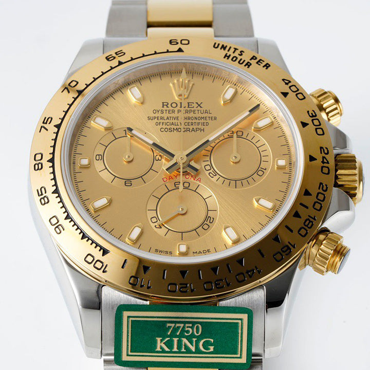 Cosmograph Daytona m116503-0003 Champagne Index Oyster 40mm Watch 4