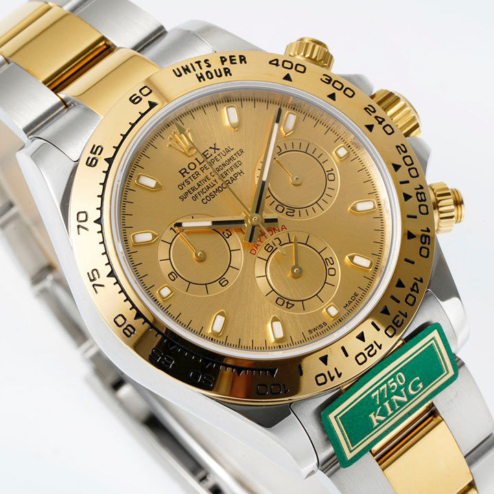 Cosmograph Daytona m116503-0003 Champagne Index Oyster 40mm Watch 5