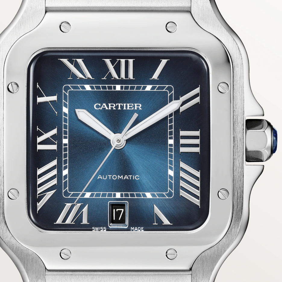 Cartier Santos Stainless Steel Men’s Watch, WSSA0030 2