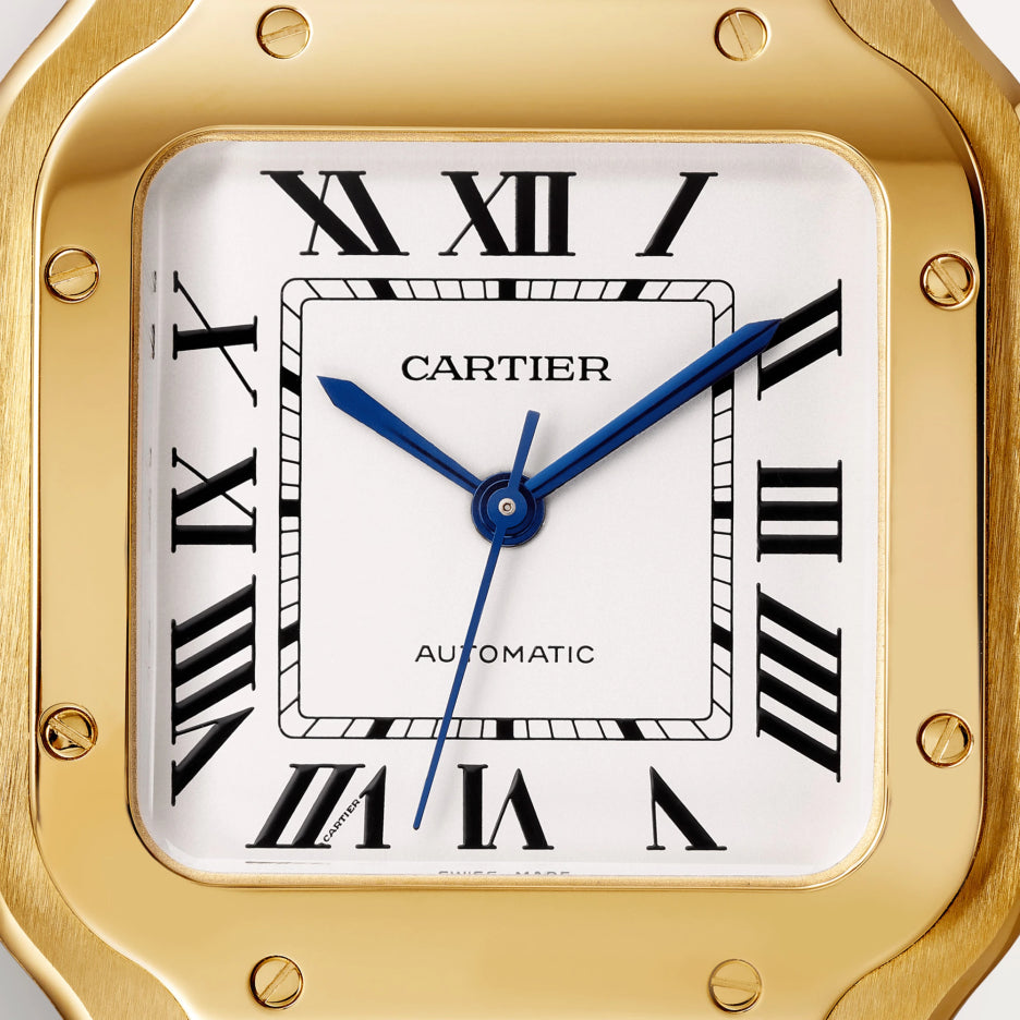 Cartier Santos Yellow Gold Unisex Watch, WGSA0030 2