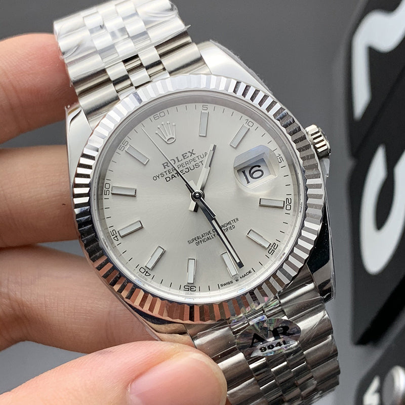 Datejust 126334 Stainless Steel Fluted Bezel 41mm&36mm Watch 3