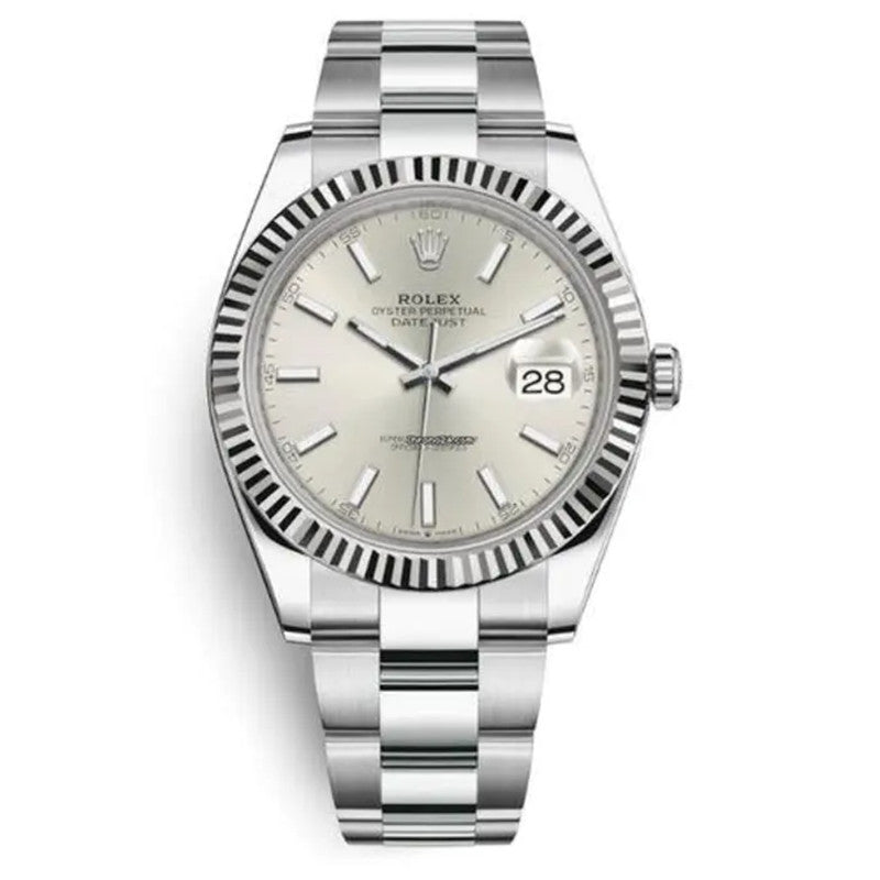 Datejust 126334 Stainless Steel Fluted Bezel 41mm&36mm Watch 8