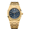 Audemars Piguet Royal Oak Jumbo Extra-thin 39mm Blue dial Yellow Gold Watch 15202BA.OO.1240BA.01 1