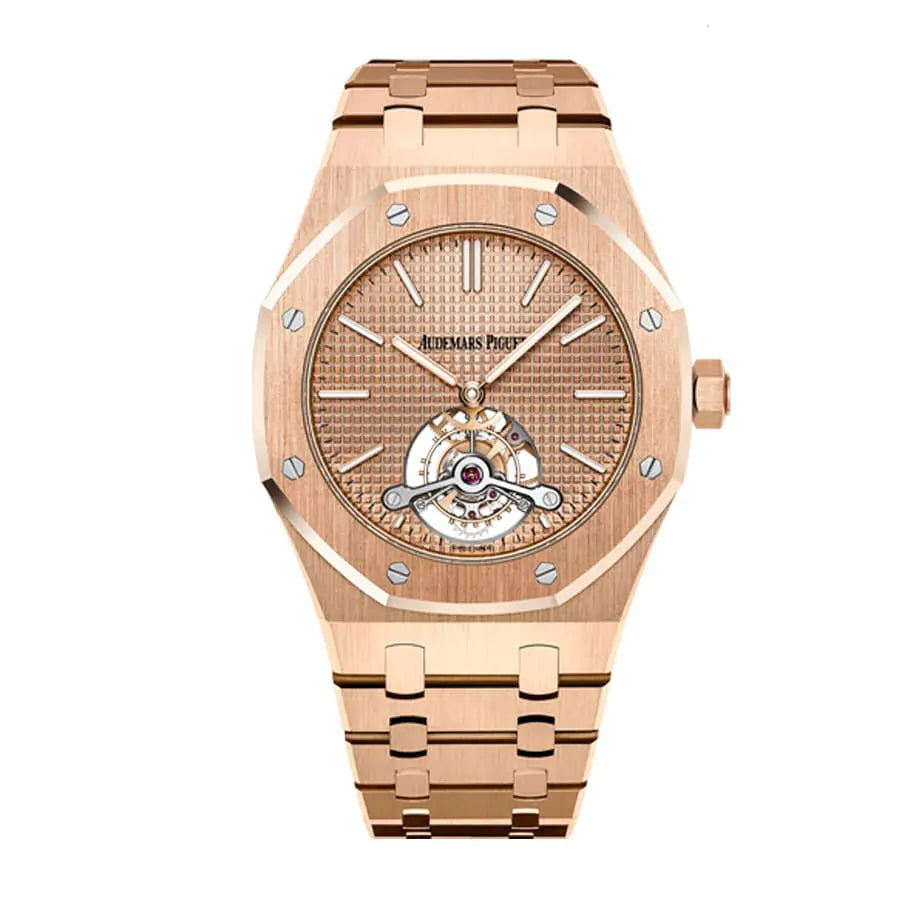 Audemars piguet Royal Oak Selfwinding Rose Gold Tourbillon 41MM Watch 1