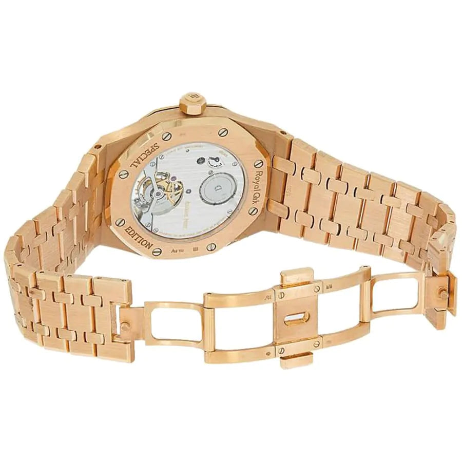 Audemars piguet Royal Oak Selfwinding Rose Gold Tourbillon 41MM Watch 4