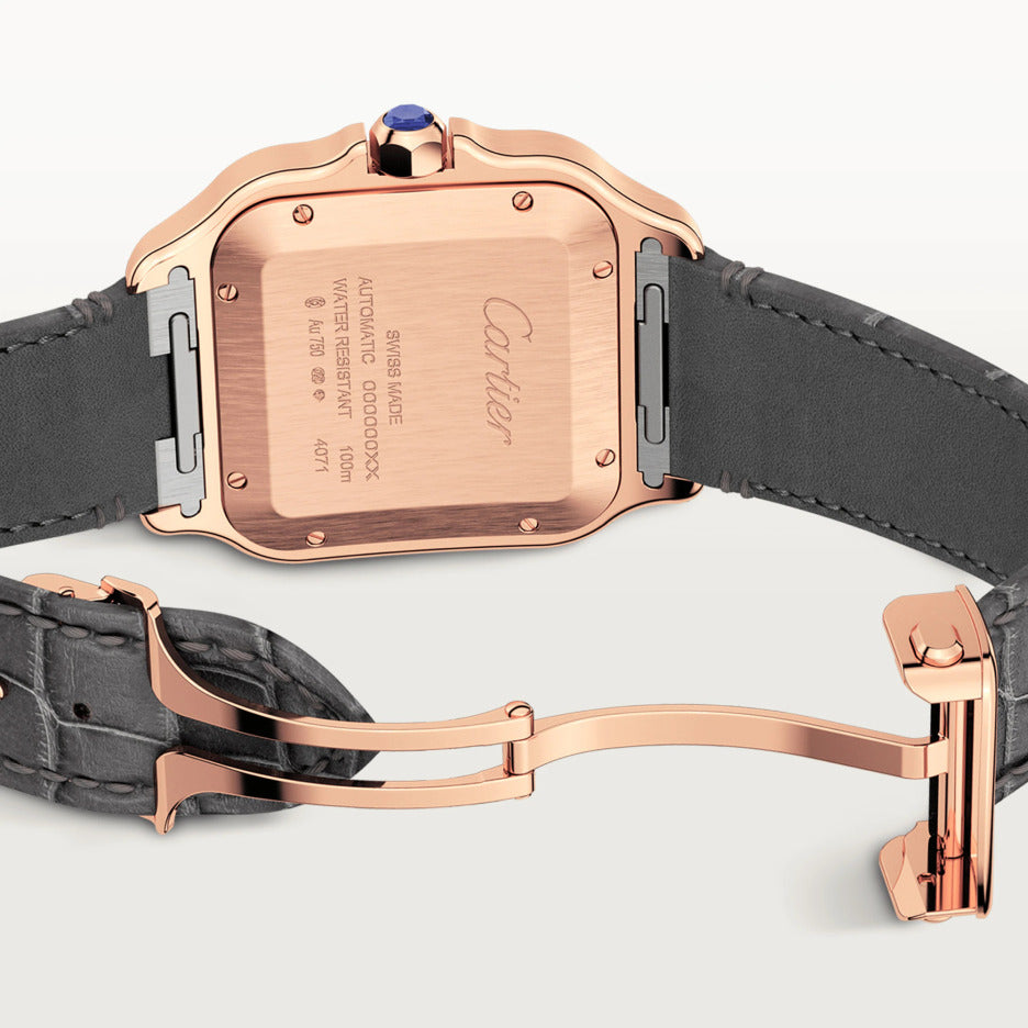 Cartier Santos 18K Rose Gold Men’s Watch, WGSA0019 6