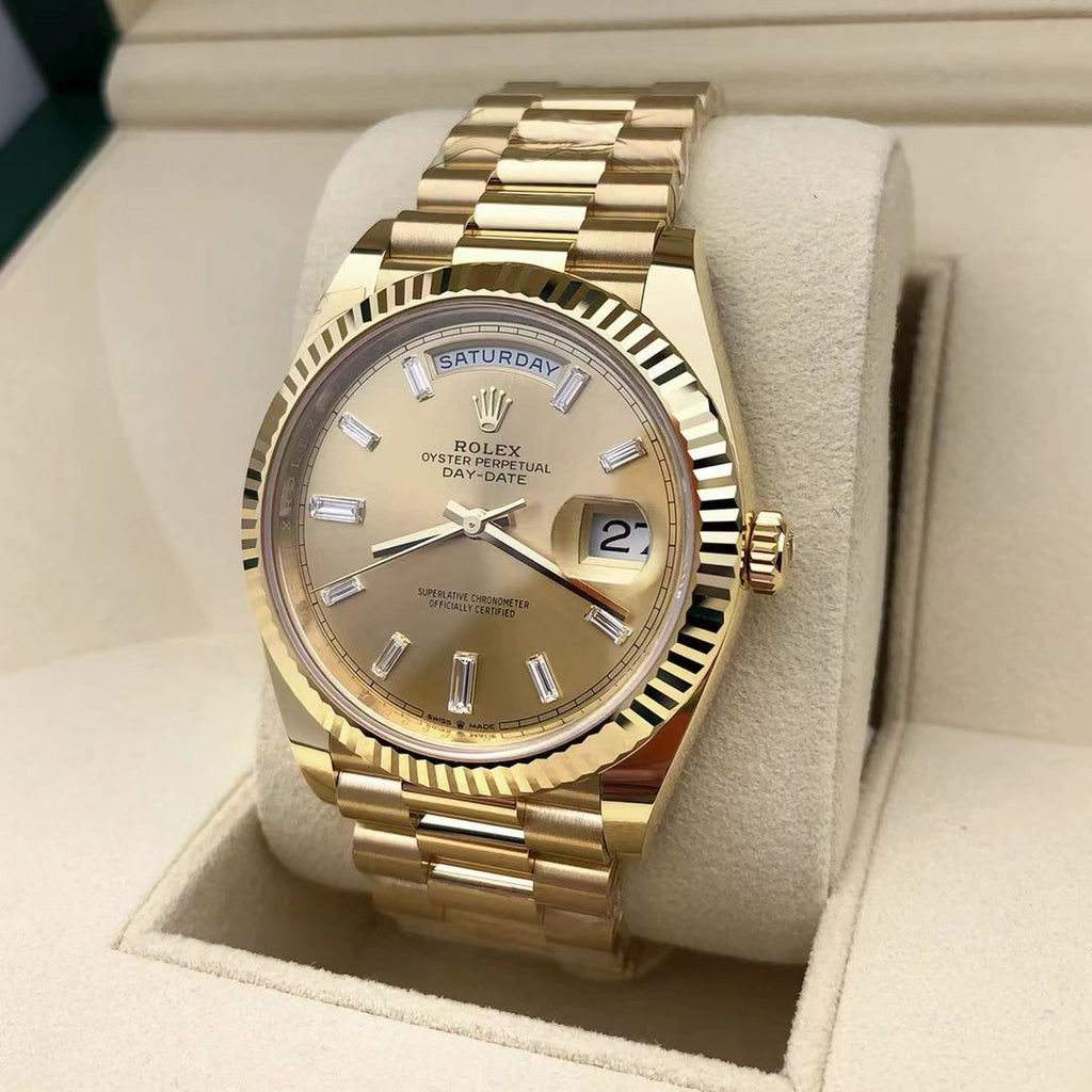 Rolex Day-Date 40 Oyster, 40 mm, yellow goldReference 128238 2