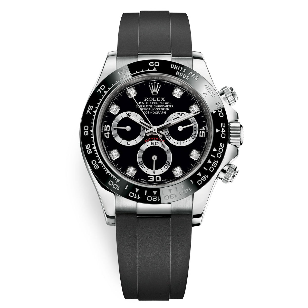 Cosmograph Daytona m116519ln-0025 Black Diamond Dial 40mm Watch 1
