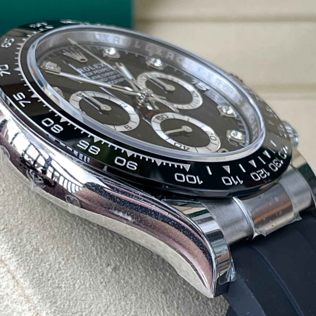 Cosmograph Daytona m116519ln-0025 Black Diamond Dial 40mm Watch 5