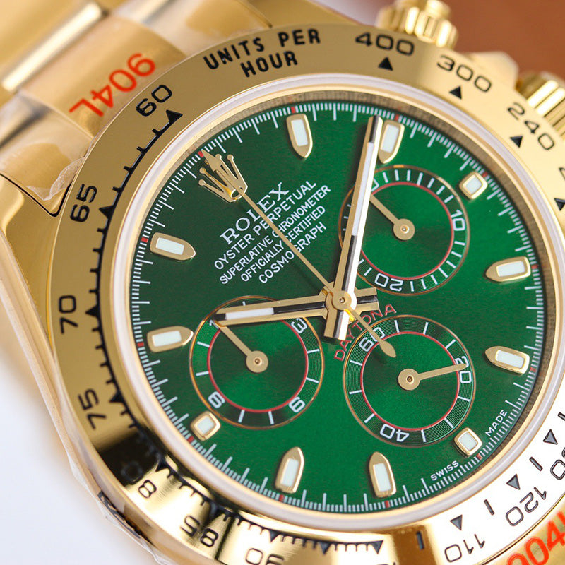 Cosmograph Daytona m116508-0013 Green Dial 40mm Watch 5