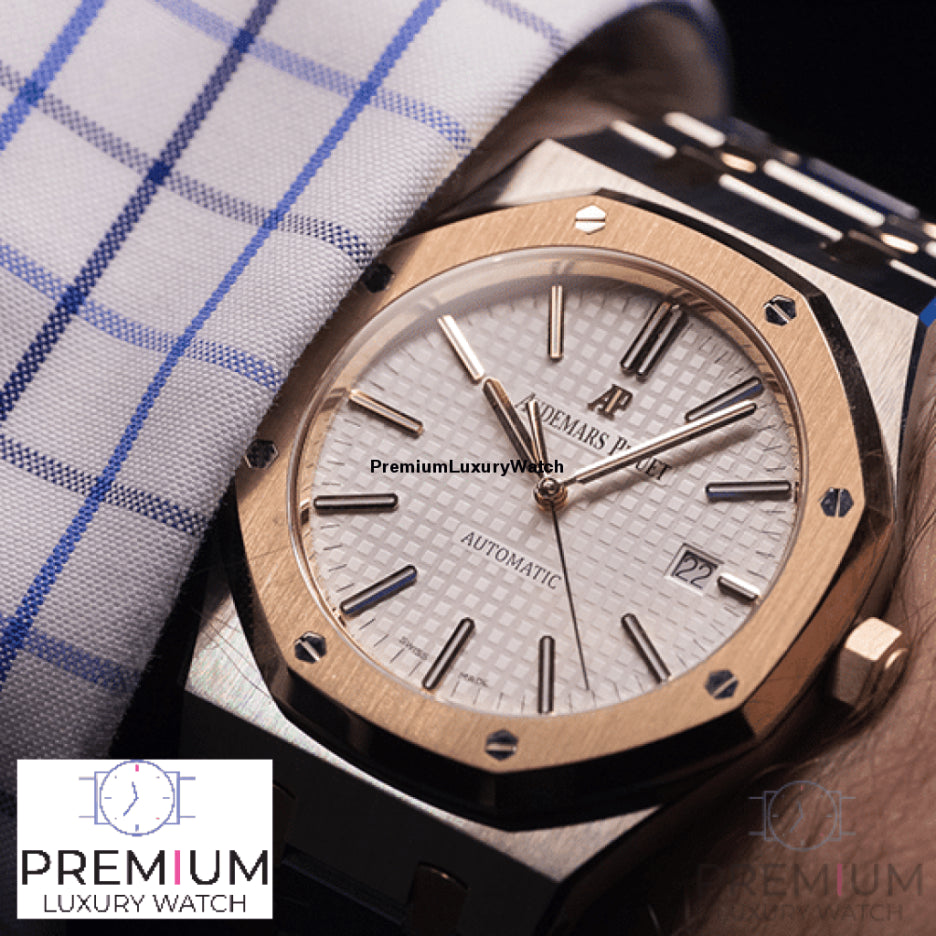 Audemars piguet Royal Oak Selfwinding 41mm Steel and Rose Gold Selfwinding 7