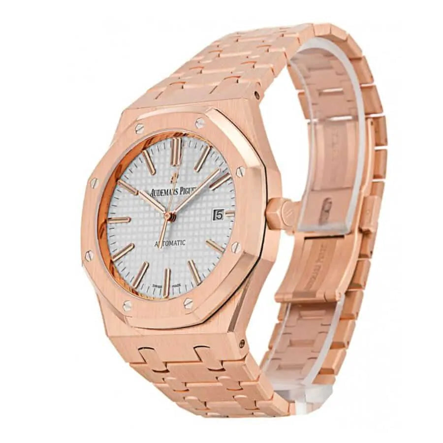 Audemars Piguet Royal Oak 41MM Rose Gold 3120 Wrist Watch 2