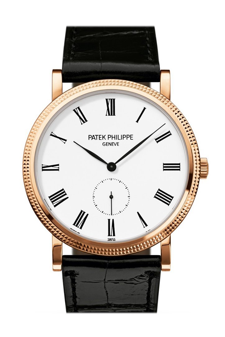 PATEK PHILIPPE Calatrava White Dial 18kt Rose Gold Men's Watch 5119R-001 1
